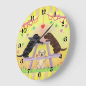 Grande Horloge Ronde Lab Romance Valentine (Angle)