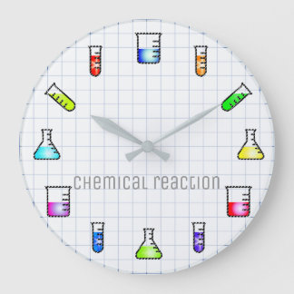Grande Horloge Ronde Laboratoire de chimie de laboratoire