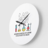 Grande Horloge Ronde Laboratoire technique (Angle)