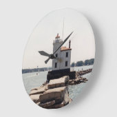 Grande Horloge Ronde Lac Erie Lighthouse (Angle)