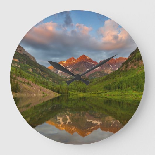 Grande Horloge Ronde Lac Maroon Bells (Recto)