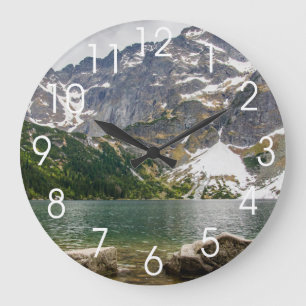Grande Horloge Ronde Lac mountain, montagnes de Tatra, photo de paysage