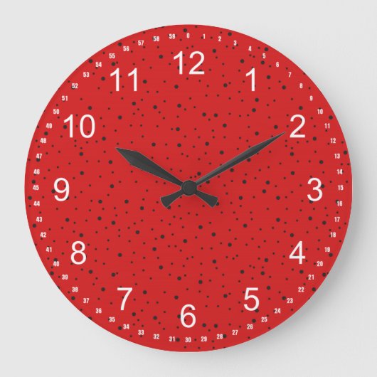 Grande Horloge Ronde Ladybug (Recto)