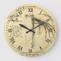 L'aile de Léonard de Vinci, esquisse de machine vo
