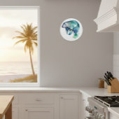 Grande Horloge Ronde Lamantin murmure océanique