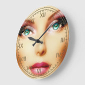 Grande Horloge Ronde L'amour de la beauté (Angle)