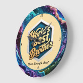 Grande Horloge Ronde "L'amour sans limites" (Angle)