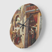 Grande Horloge Ronde L'Annonciation, avec Saint Emidius (Angle)