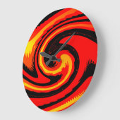 Grande Horloge Ronde Lava (Angle)