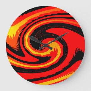 Grande Horloge Ronde Lava
