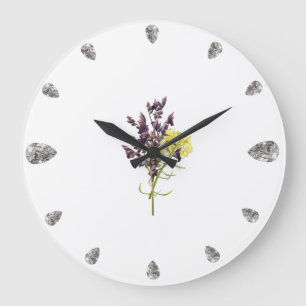 Grande Horloge Ronde Lavande