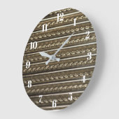 Grande Horloge Ronde Lave-linge (Angle)