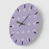 Grande Horloge Ronde Lavender shippo motif (Angle)