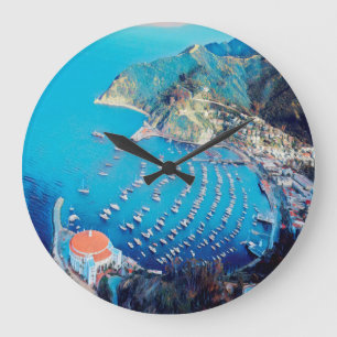 Grande Horloge Ronde ldp PÈRE NOËL CATALINA Island - Californie - por