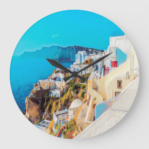 Grande Horloge Ronde ldp SANTORINI - panorama -