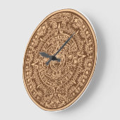 Grande Horloge Ronde Le CATendar maya... (Angle)