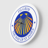 Grande Horloge Ronde Le chemin des pèlerins de St James (Angle)