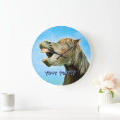 Grande Horloge Ronde Le cheval qui rit (Maison)