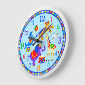 Grande Horloge Ronde Le cirque (Angle)