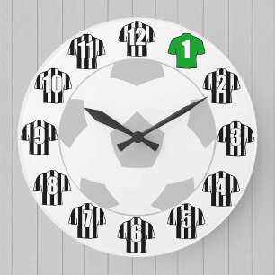 Grande Horloge Ronde Le Clock de football