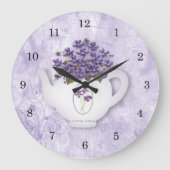 Grande Horloge Ronde Le Clock de Violet (Recto)