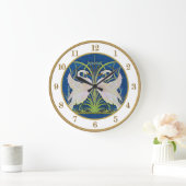 Grande Horloge Ronde Le Clock de Walter Crane (Maison)