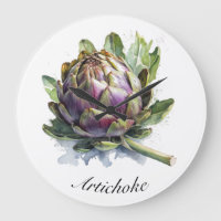 Le Coeur du Jardin : Artichoke en Aquarelle