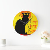 Grande Horloge Ronde Le Conversation Noir Vintage (Maison)