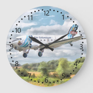 Grande Horloge Ronde Le Dakota "s'est dégagé pour débarquer" le