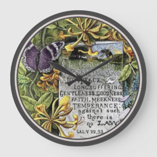Grande Horloge Ronde Le Fruit De L'Esprit