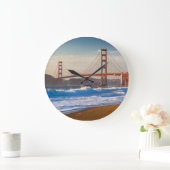 Grande Horloge Ronde Le Golden Gate Bridge De Baker Beach (Maison)