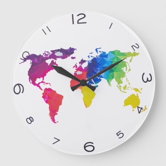 Grande Horloge Ronde Le monde (Recto)