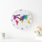 Grande Horloge Ronde Le monde (Maison)