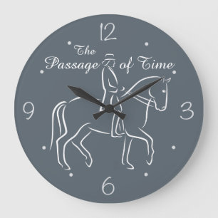 Grande Horloge Ronde Le passage du temps dressage