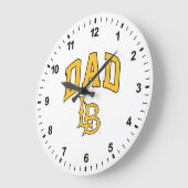 Grande Horloge Ronde Le père de Long Beach State (Angle)