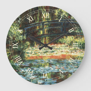 Grande Horloge Ronde Le Pont sur le bassin aux nymphéas de Claude Monet