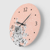 Grande Horloge Ronde Le Rose Gold (Angle)