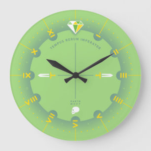 Grande Horloge Ronde Le temps est le maître de toutes choses