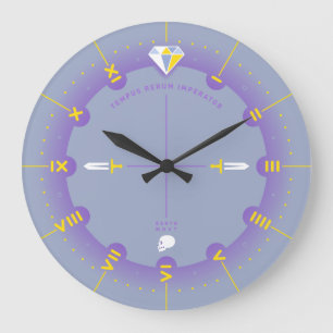 Grande Horloge Ronde Le temps est le maître de toutes choses