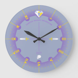 Grande Horloge Ronde Le temps est le maître de toutes choses