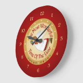 Grande Horloge Ronde Le Temps le plus merveilleux (Angle)