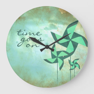 Grande Horloge Ronde le temps passe dans les rêves de roue
