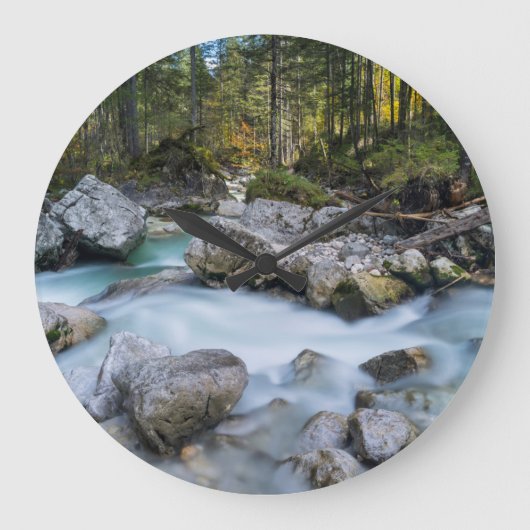Grande Horloge Ronde Le torrent Ramsauer Ache (Recto)