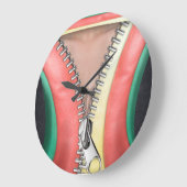 Grande Horloge Ronde Leatlook (Angle)