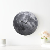 Grande Horloge Ronde L'effet Lune - 3D (Maison)