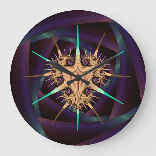 Grande Horloge Ronde Lenti Bug (Recto)