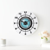 Grande Horloge Ronde Lentières de caméra (Maison)