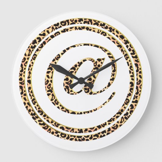 Grande Horloge Ronde Leopard @ (Recto)