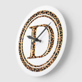 Grande Horloge Ronde léopard D (Angle)