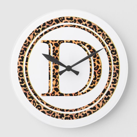 Grande Horloge Ronde léopard D (Recto)